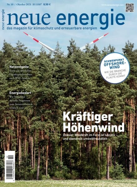 Neue Energie – Oktober 2025 Cover