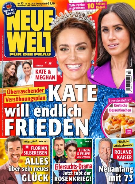 Neue Welt – 15 Oktober 2025 Cover