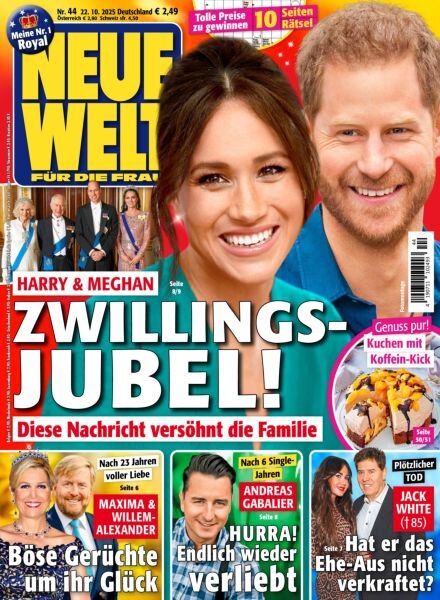 Neue Welt – 22 Oktober 2025 Cover