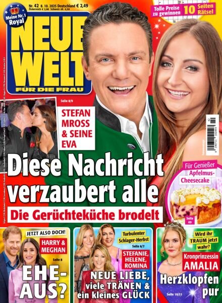 Neue Welt – 8 Oktober 2025 Cover