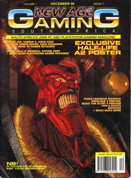 New Age Gaming – December 1998 Cover