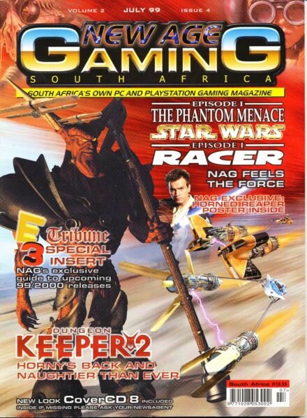 New Age Gaming – July 1999 Cover