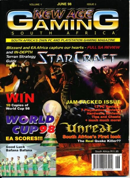 New Age Gaming – June 1998 Cover