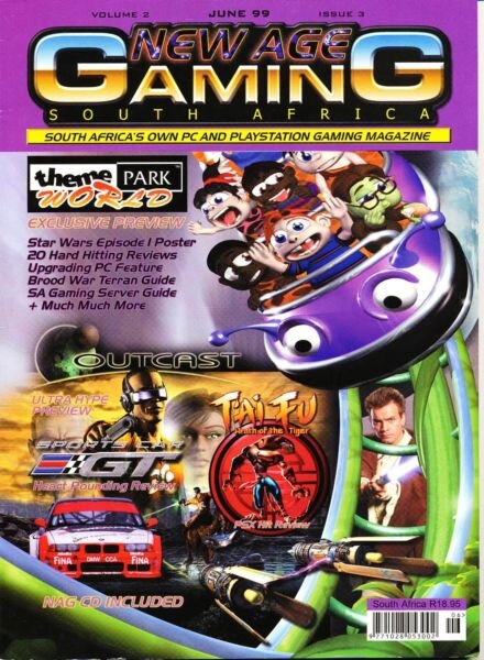 New Age Gaming – June 1999 Cover