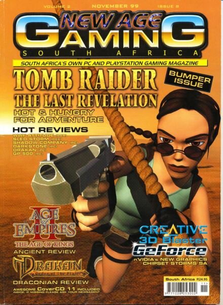 New Age Gaming – November 1999 Cover