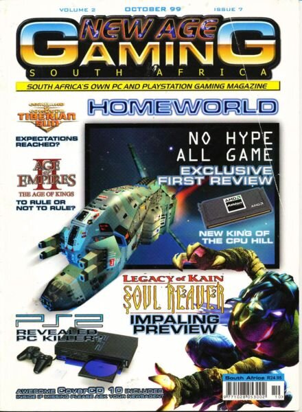 New Age Gaming – October 1999 Cover