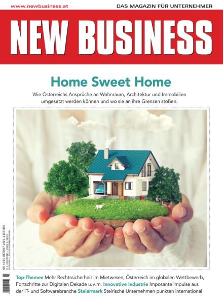 New Business Austria – Oktober 2025 Cover
