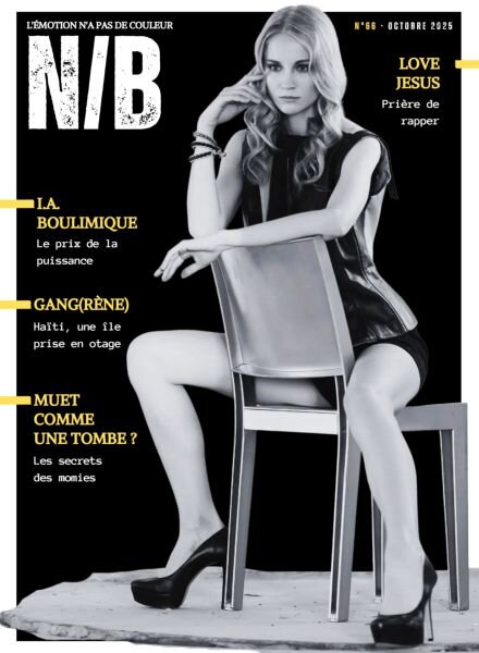 Noir et Blanc – Octobre 2025 Cover