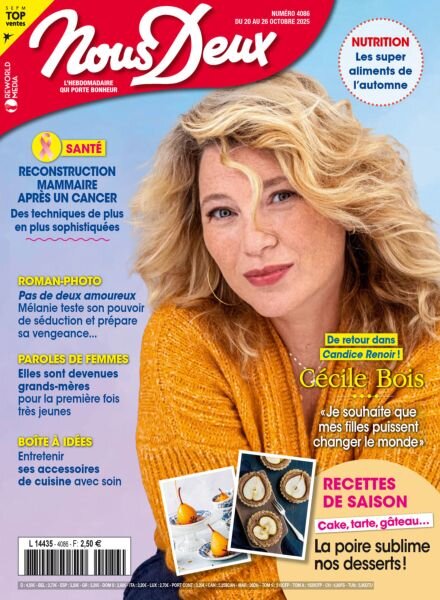 Nous Deux – 20 Octobre 2025 Cover