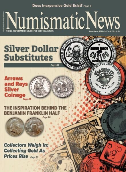 Numismatic News – November 4 2025 Cover