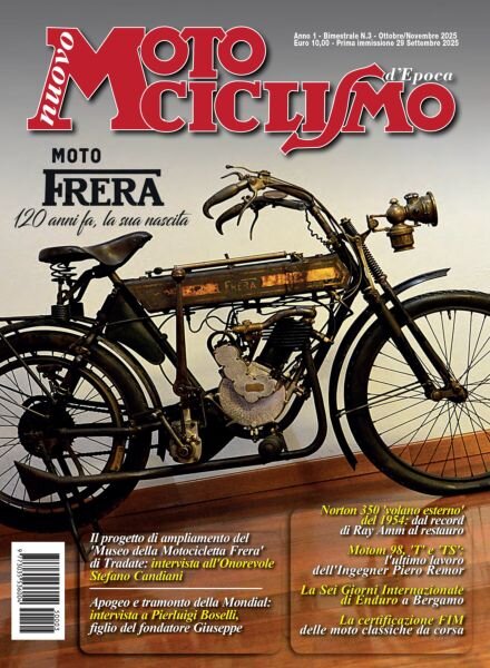 Nuovo Motociclismo d’Epoca – Ottobre-Novembre 2025 Cover