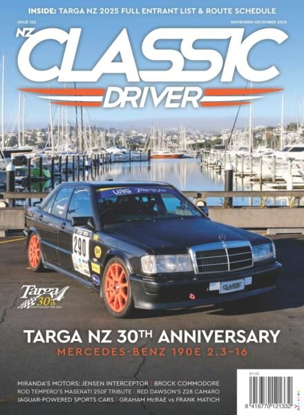 NZ Classic Driver – November-December 2025 Cover
