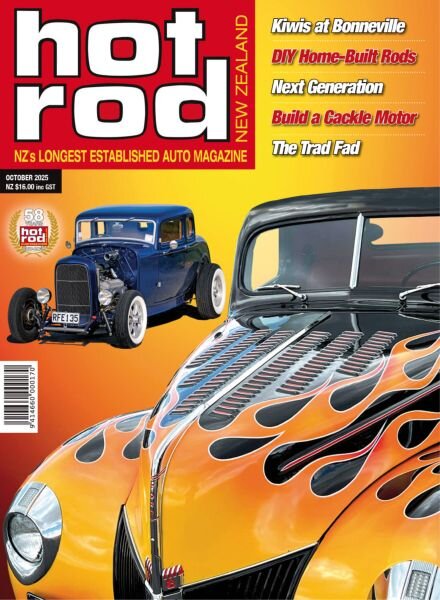 NZ Hot Rod – October 2025 Cover