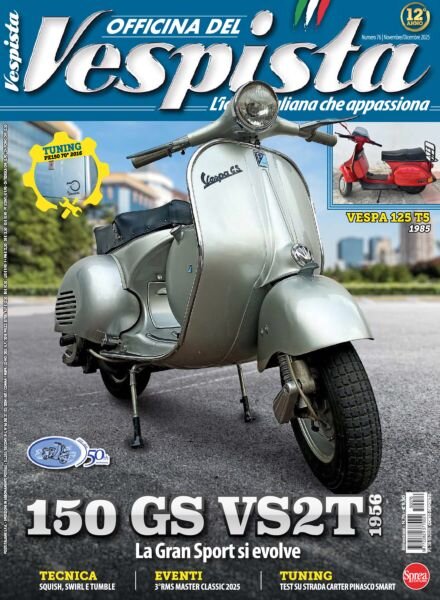 Officina del Vespista – Novembre-Dicembre 2025 Cover