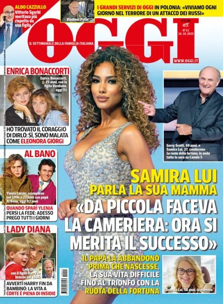 Oggi – 16 Ottobre 2025 Cover