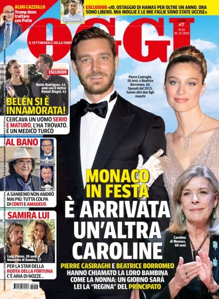 Oggi – 30 Ottobre 2025 Cover