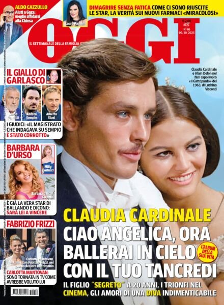 Oggi – 9 Ottobre 2025 Cover