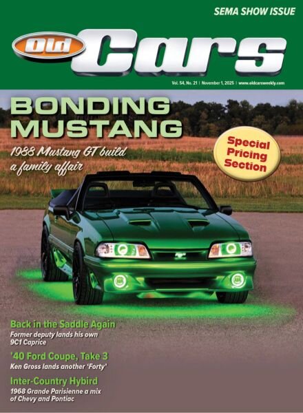 Old Cars Weekly – November 1 2025 Cover