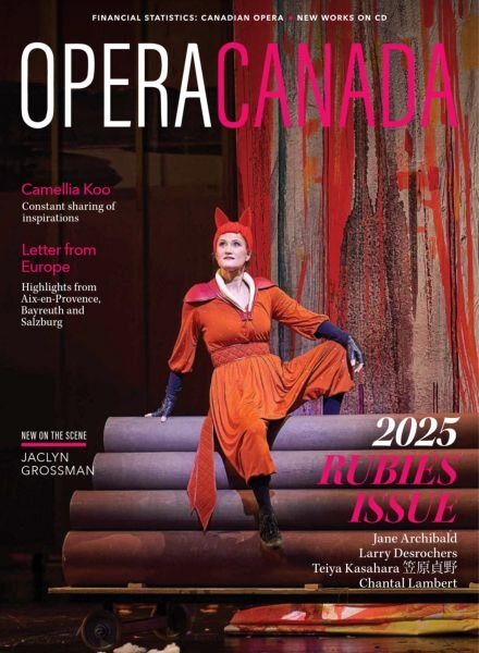 Opera Canada – Fall 2025 Cover