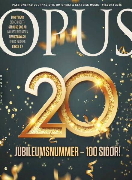 OPUS – Oktober 2025 Cover