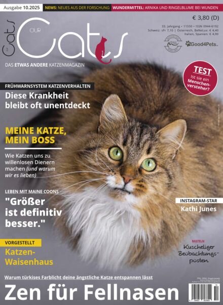 Our Cats – Oktober 2025 Cover