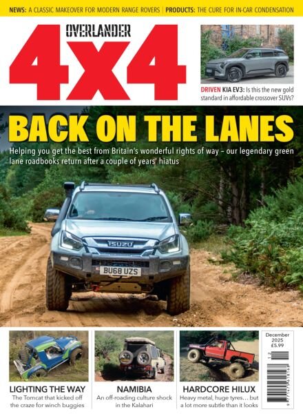 Overlander 4×4 – December 2025 Cover