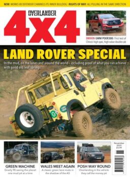 Overlander 4×4 – November 2025