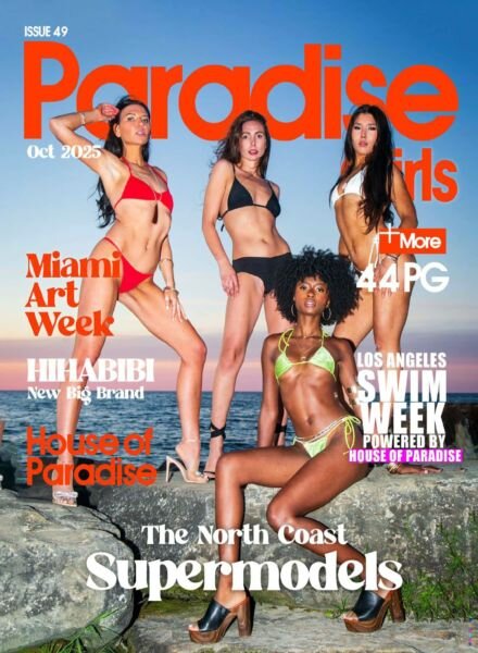 Paradise Girls – Issue 49 October 2025 Cover