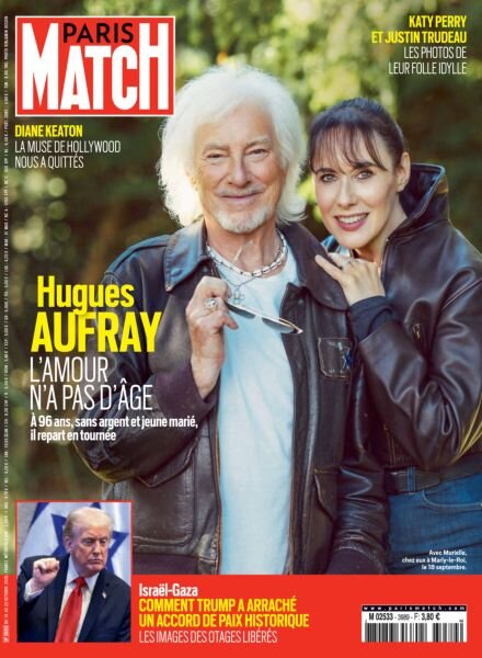 Paris Match – 16 Octobre 2025 Cover