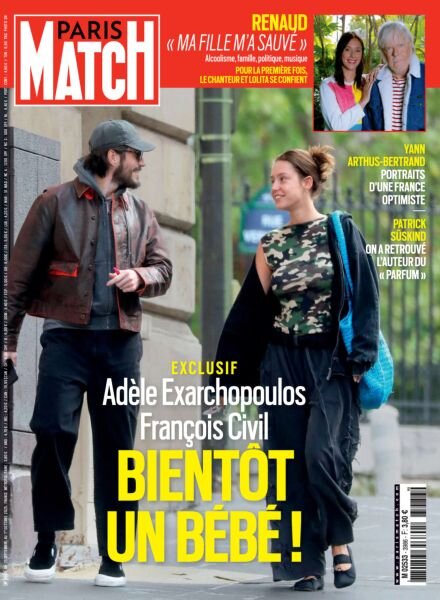 Paris Match – 25 Septembre 2025 Cover
