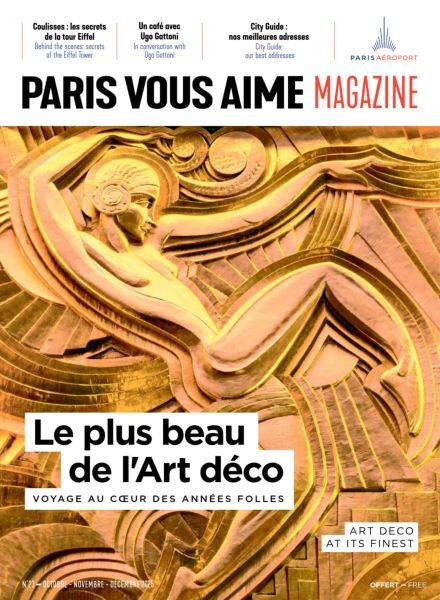 Paris Vous Aime – Octobre-Decembre 2025 Cover