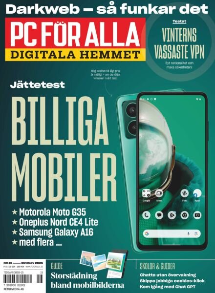 PC for Alla – 23 Oktober 2025 Cover