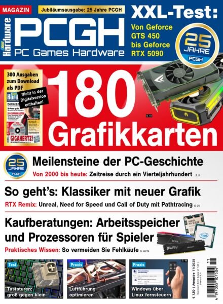 PC Games Hardware – November 2025 Cover