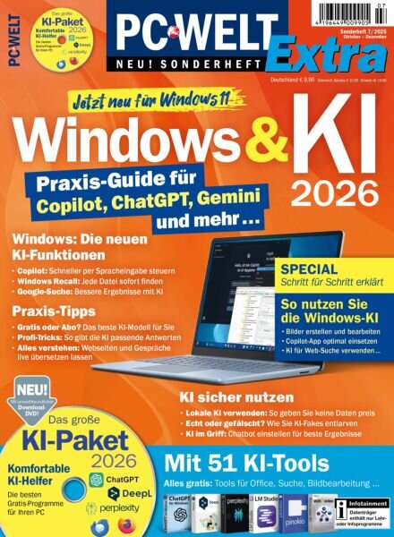 PC-Welt Sonderheft – Oktober-Dezember 2025 Cover