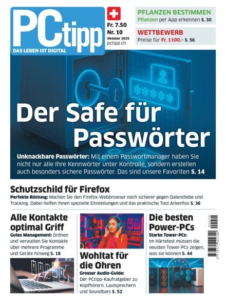 PCtipp – Oktober 2025 Cover