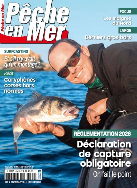 Peche en Mer – Novembre 2025 Cover