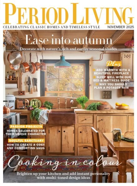 Period Living – November 2025 Cover