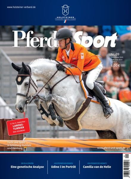 Pferd + Sport Holsteiner – September 2025 Cover