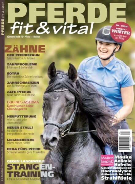 Pferde Fit & Vital – Herbst-Winter 2025 Cover
