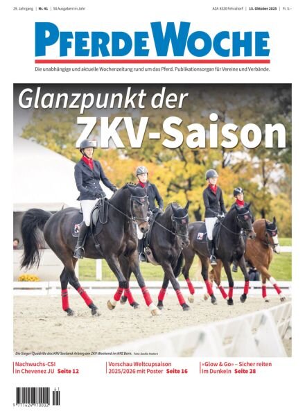PferdeWoche – 15 Oktober 2025 Cover