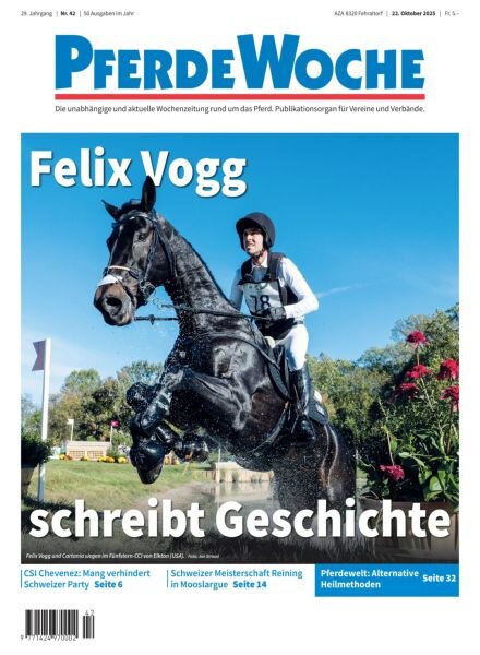 PferdeWoche – 22 Oktober 2025 Cover