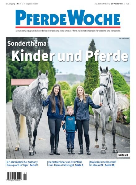 PferdeWoche – 29 Oktober 2025 Cover
