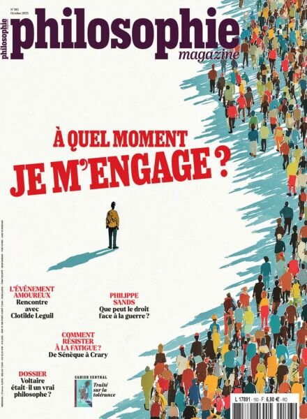 Philosophie Magazine France – Octobre 2025 Cover