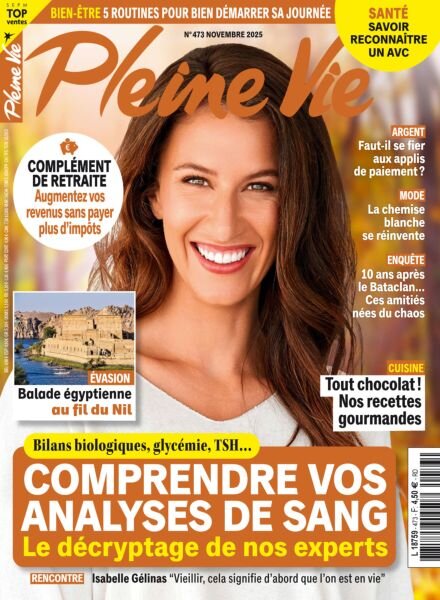 Pleine Vie – Novembre 2025 Cover