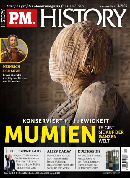 PM History – November 2025 Cover