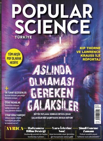 Popular Science Turkiye – Ekim 2025 Cover
