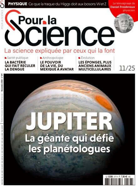 Pour la Science – Novembre 2025 Cover