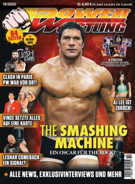 Power-Wrestling – Oktober 2025 Cover