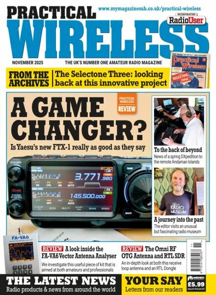Practical Wireless – November 2025 Cover