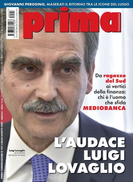 Prima Comunicazione – Luglio-Agosto 2025 Cover